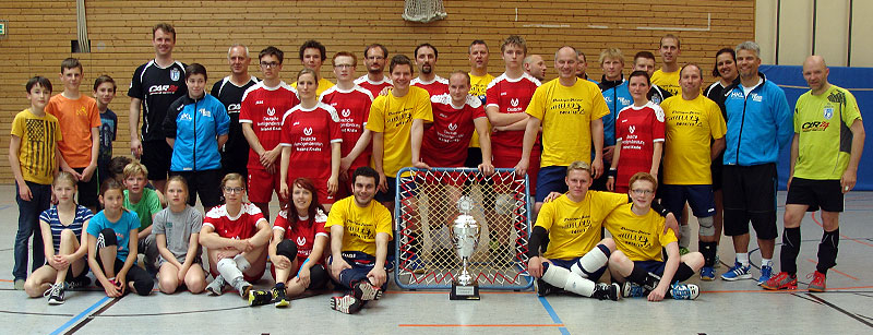 Gruppenbild zum Abschluss der Saison 2014/2015
