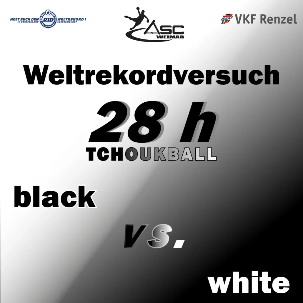 Weltrekordversuch 28 h Tchoukball